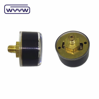 1 &quot; 25mm Bar Mini Pressurímetro Montar traseiro com tampa de plástico