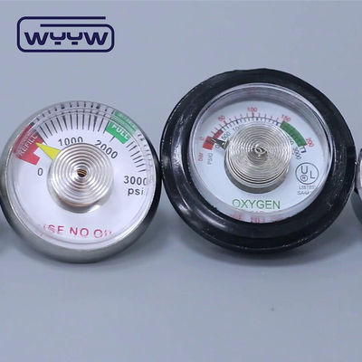 38mm oxigénio não usar óleo psi manômetro de pressão médica