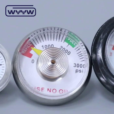 38mm oxigénio não usar óleo psi manômetro de pressão médica