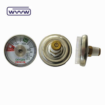 38mm oxigénio não usar óleo psi manômetro de pressão médica