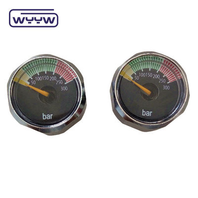 Amazon Venda Quente 20mm Negro Mini Medidor de Pressão Digital 4000psi 6000psi 1/8NPT Micro Medidor Manômetro para Paintball PCP Air
