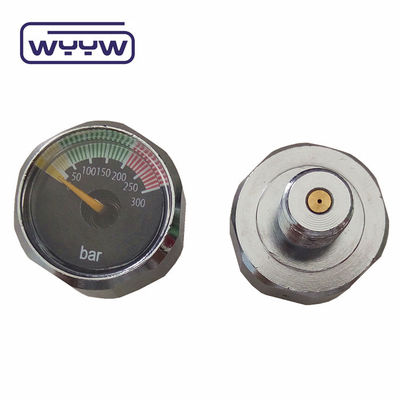 Amazon Venda Quente 20mm Negro Mini Medidor de Pressão Digital 4000psi 6000psi 1/8NPT Micro Medidor Manômetro para Paintball PCP Air
