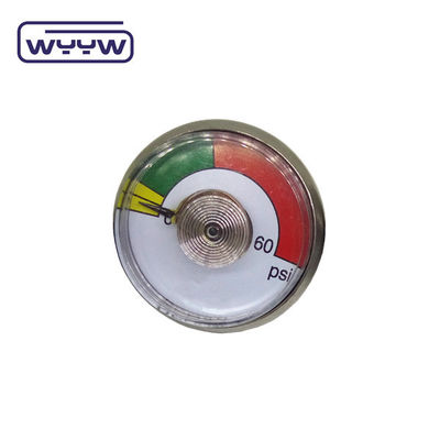 38mm pequeno extintor manômetro manômetro ligação de volta