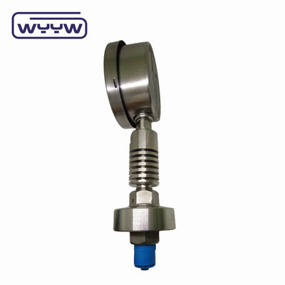 Medidor de alta pressão de 60 mm e 100 mm com água de tubo irradiada