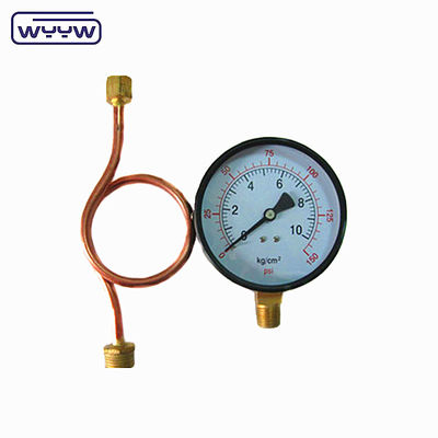 Medidor de pressão do radiador de vedação do diafragma Medidor de pressão de aço inoxidável para vapor