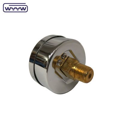 Medidor de pressão de série de aço inoxidável seco de 2,5 &quot;