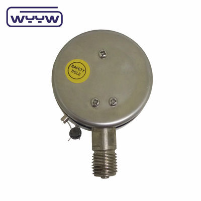 1/4&quot; Bsp 304 aço inoxidável medidor de pressão Conexão inferior 60mm
