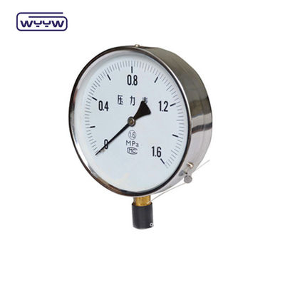 Medidor de pressão de aço inoxidável de alta precisão de 6&quot;