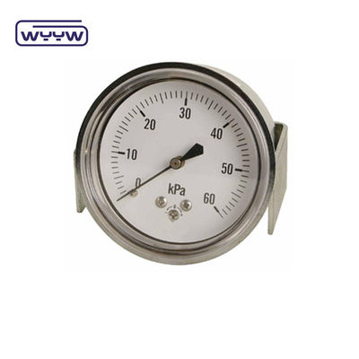 Pressômetro de aço inoxidável seco 60 mm Manômetro Pressômetro