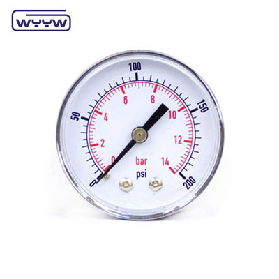 Pressômetro de aço inoxidável seco 60 mm Manômetro Pressômetro