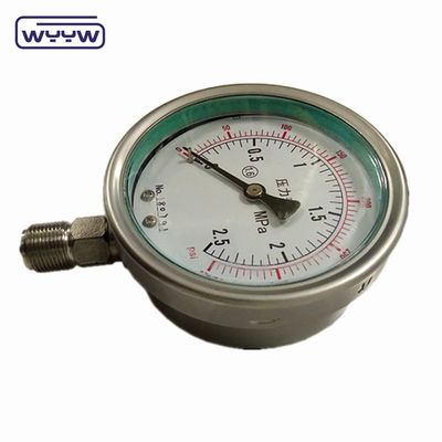 Baioneta Kgf/Cm2 Psi 4&quot; medidor de pressão cheio de líquido