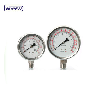 Fabricação de manômetros de pressão SS304