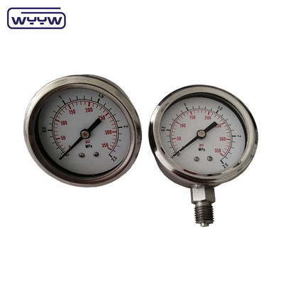60mm Dual Escala All SS Pressômetro, Glicerina Preenchido Pressômetro
