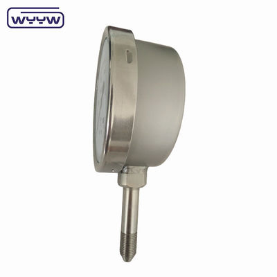 ss304 medidor de pressão de alta pressão com fio especial de 1000 bar de óleo, de 4&quot;