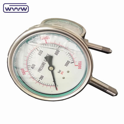 OEM ODM OBM Medidor de alta pressão Compressor de pressão de utilidade com líquido 1000 bar