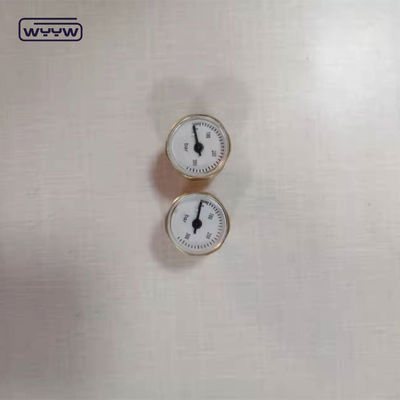Mini manômetro de pressão 28mm 350bar Hex Pneumático PCP Manômetro de arma de ar