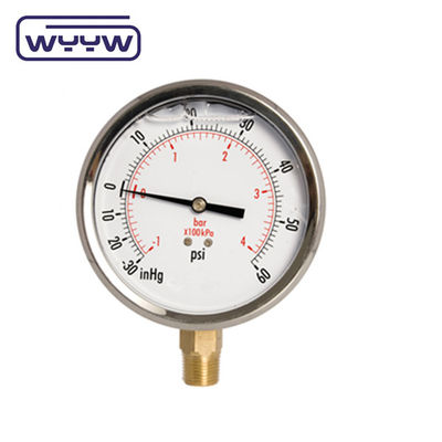 Manômetro de pressão e manômetro de pressão positiva 63 mm 100 mm