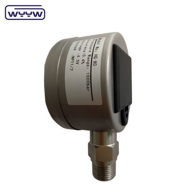 Limites de pressão de vácuo Pressímetro digital com 80 mm de diâmetro Temperatura de trabalho 20-140 ° F