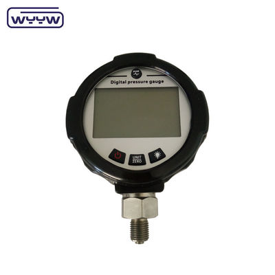 Temperatura de trabalho 20-140 ° F -6,67 a 60 ° C Medidor de pressão digital de 80 mm com material de elemento 304SS