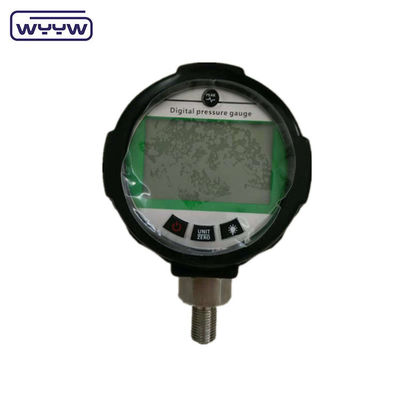 Temperatura de trabalho 20-140 ° F -6,67 a 60 ° C Medidor de pressão digital de 80 mm com material de elemento 304SS
