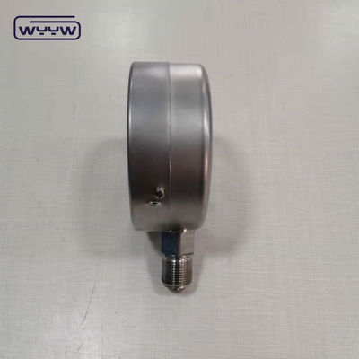 100 mm de diâmetro SS304 Pressômetro seco com ±1,6% de precisão Classe alternativa