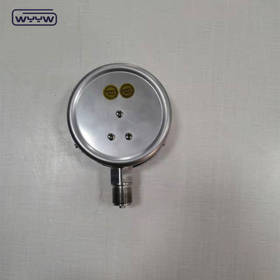 100 mm de diâmetro SS304 Pressômetro seco com ±1,6% de precisão Classe alternativa