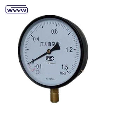 Instrumento de medição da pressão de vácuo montado em fundo 11 anos de experiência na produção
