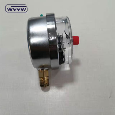 Medidor de pressão elétrico de contacto de 100 mm para medição de pressão industrial em ambientes exigentes
