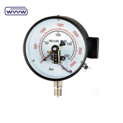 Medidor de pressão elétrico de contato com abertura 1.6