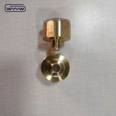 Mini manômetro de pressão compacto e preciso com montagem traseira
