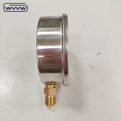Gauge de material de conexão de movimento de latão para sistemas de pressão e vácuo para aplicações pesadas