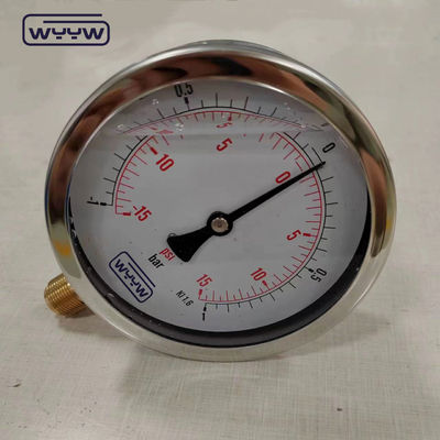Gauge de material de conexão de movimento de latão para sistemas de pressão e vácuo para aplicações pesadas
