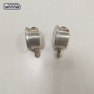 Tubo Bourton de aço inoxidável, calibre líquido 1/4&quot; 1/2''BSP/PT/NPT/G/M