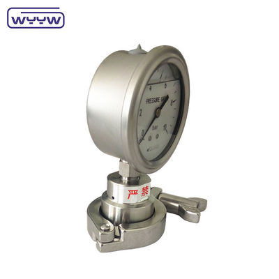 60mm 100mm Thread Standard PT Diafragma Vacuum Gauge