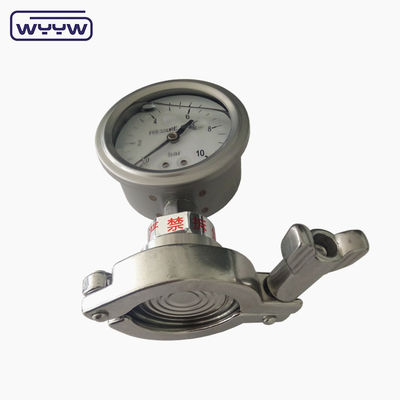 60mm 100mm Thread Standard PT Diafragma Vacuum Gauge