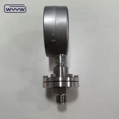 Dispositivo de medição de pressão do diafragma de montagem direta no fundo 1/4 1/2 &quot;Inch NPT BSP