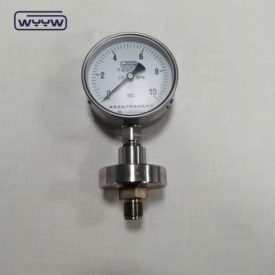 Dispositivo de medição de pressão do diafragma de montagem direta no fundo 1/4 1/2 &quot;Inch NPT BSP