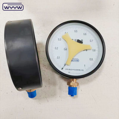 Medidor de pressão de precisão de 150 mm com montagem inferior