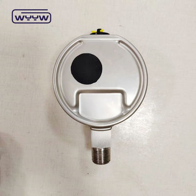 Baioneta Ss304 Caixa ss316 Filamento Glicerina Preenchido Vidro de Segurança Medidor de Pressão com indicador de ajuste