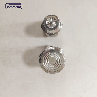 Manômetro de pressão com diafragma SS316 com rosca NPT de 1/2" e suporte OEM personalizado