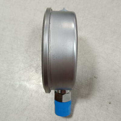Medidor de pressão hidráulico de 100 mm de 4 polegadas com 0-2.5MPa/0-25kgf/cm2 e design resistente a choques