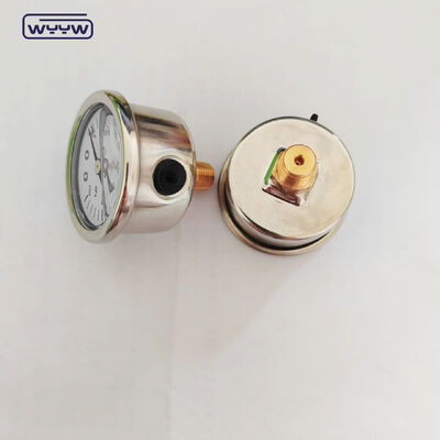 Medidor de pressão com glicerina de 40 mm 2500 kPa para sistemas de extinção de incêndio