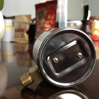 2.5" 60mm Manômetro a Vácuo de Cápsula | -30 inHg / -100 kPa | Escala Dupla