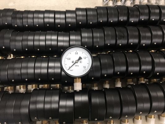 Manômetro Padrão Russo 100mm | Manômetro de Ferro Preto MPa