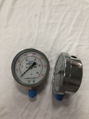 Manômetro de Teste de Pressão de Gás de 40°F a 140°F com Tubo Bourdon de Bronze Fosforoso Projetado para Controle Preciso de Pressão